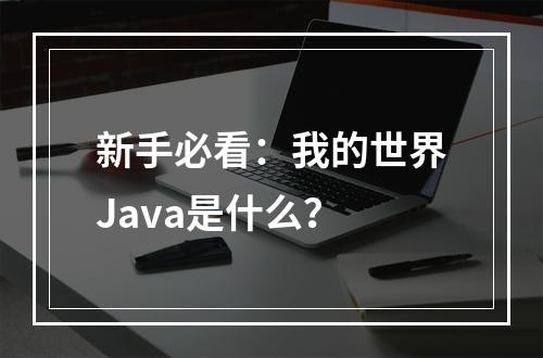 新手必看：我的世界Java是什么？