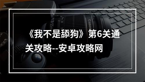 《我不是舔狗》第6关通关攻略--安卓攻略网