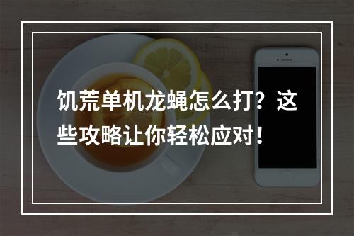 饥荒单机龙蝇怎么打？这些攻略让你轻松应对！