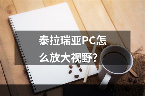 泰拉瑞亚PC怎么放大视野？