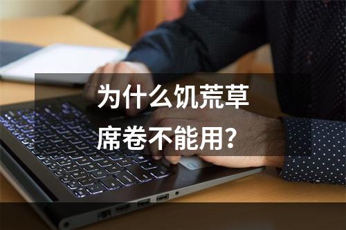 为什么饥荒草席卷不能用？