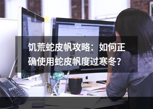 饥荒蛇皮帆攻略：如何正确使用蛇皮帆度过寒冬？