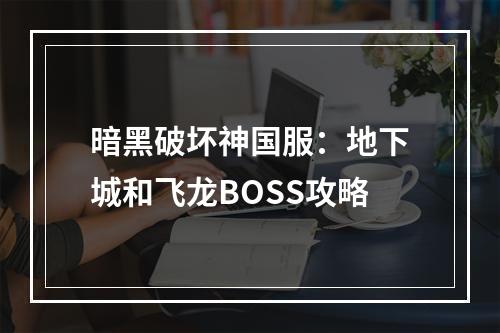 暗黑破坏神国服：地下城和飞龙BOSS攻略