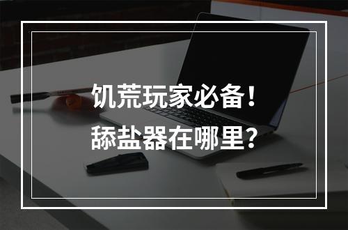 饥荒玩家必备！舔盐器在哪里？