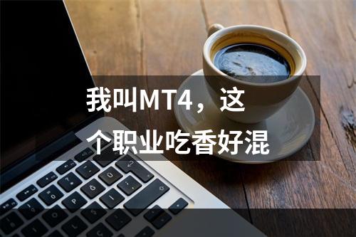 我叫MT4，这个职业吃香好混