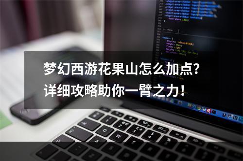 梦幻西游花果山怎么加点？详细攻略助你一臂之力！