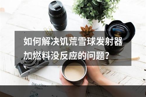 如何解决饥荒雪球发射器加燃料没反应的问题？