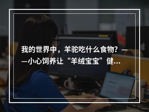 我的世界中，羊驼吃什么食物？——小心饲养让“羊绒宝宝”健康成长