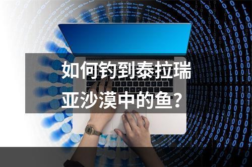 如何钓到泰拉瑞亚沙漠中的鱼？