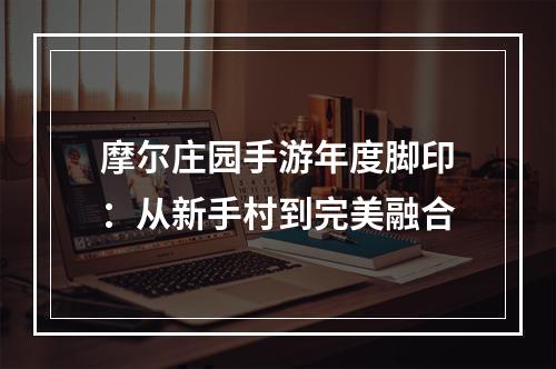 摩尔庄园手游年度脚印：从新手村到完美融合