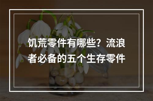 饥荒零件有哪些？流浪者必备的五个生存零件