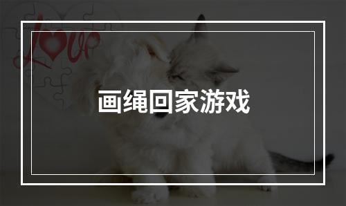 画绳回家游戏