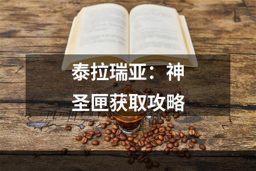 泰拉瑞亚：神圣匣获取攻略