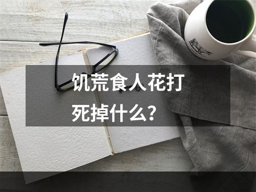 饥荒食人花打死掉什么？