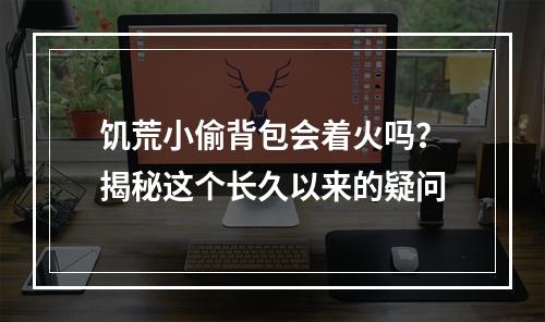 饥荒小偷背包会着火吗？揭秘这个长久以来的疑问