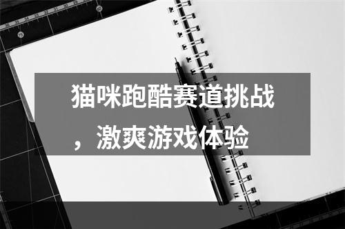 猫咪跑酷赛道挑战，激爽游戏体验