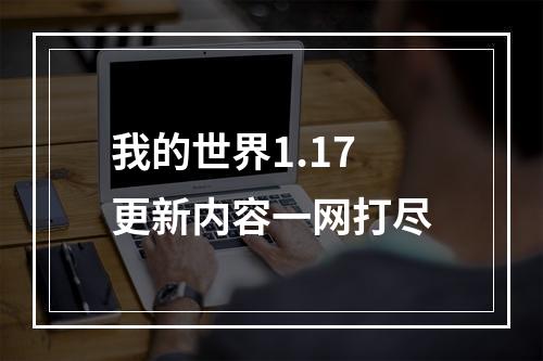 我的世界1.17更新内容一网打尽