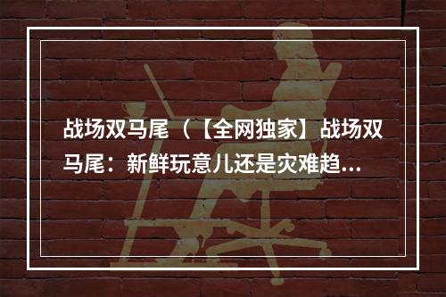 战场双马尾（【全网独家】战场双马尾：新鲜玩意儿还是灾难趋势？）