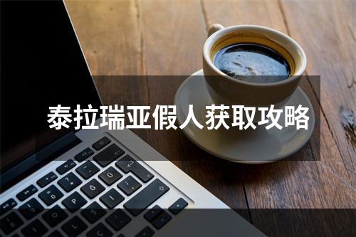 泰拉瑞亚假人获取攻略