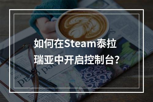 如何在Steam泰拉瑞亚中开启控制台？