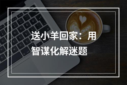 送小羊回家：用智谋化解迷题