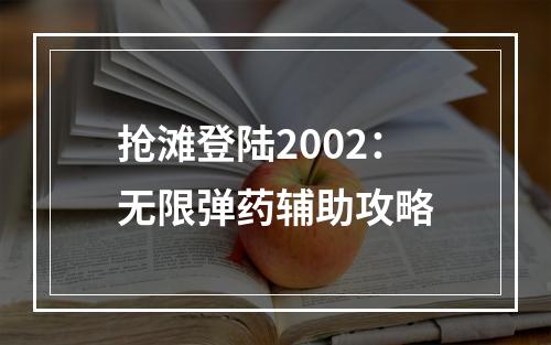 抢滩登陆2002：无限弹药辅助攻略