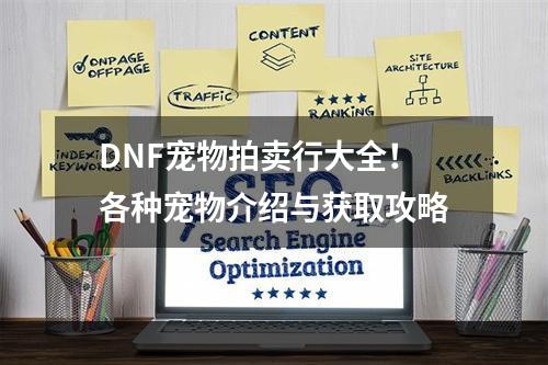 DNF宠物拍卖行大全！各种宠物介绍与获取攻略