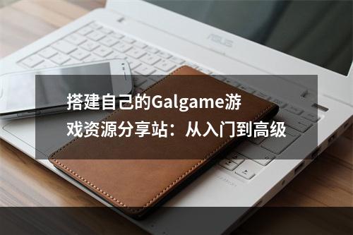 搭建自己的Galgame游戏资源分享站：从入门到高级