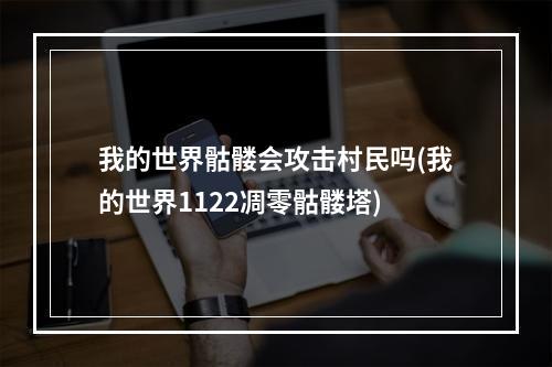 我的世界骷髅会攻击村民吗(我的世界1122凋零骷髅塔)