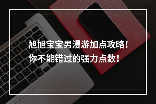 旭旭宝宝男漫游加点攻略！你不能错过的强力点数！