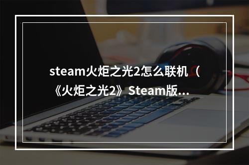 steam火炬之光2怎么联机（《火炬之光2》Steam版怎么联机？教你快速开启游戏联机模式！）