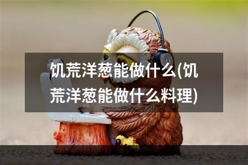 饥荒洋葱能做什么(饥荒洋葱能做什么料理)