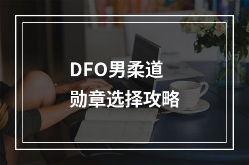 DFO男柔道勋章选择攻略