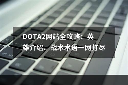 DOTA2网站全攻略：英雄介绍、战术术语一网打尽