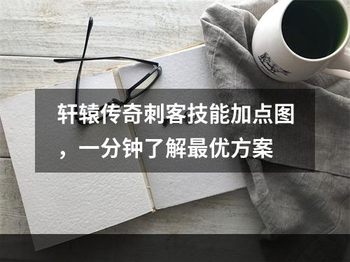 轩辕传奇刺客技能加点图，一分钟了解最优方案