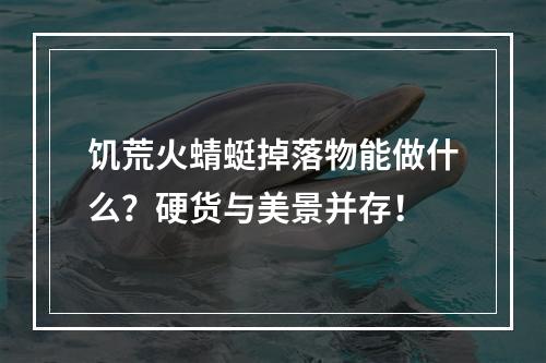 饥荒火蜻蜓掉落物能做什么？硬货与美景并存！