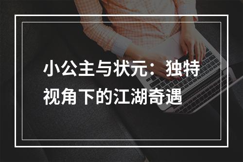 小公主与状元：独特视角下的江湖奇遇