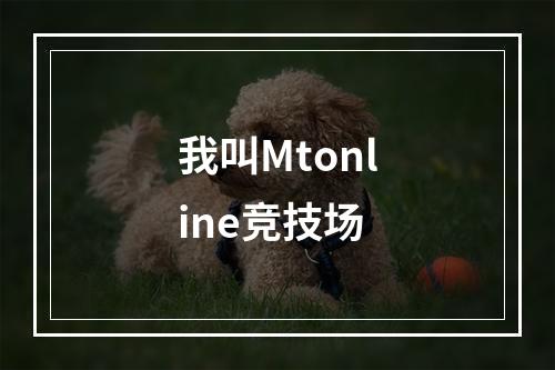 我叫Mtonline竞技场