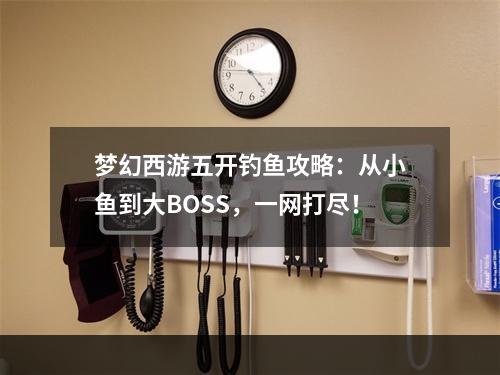 梦幻西游五开钓鱼攻略：从小鱼到大BOSS，一网打尽！