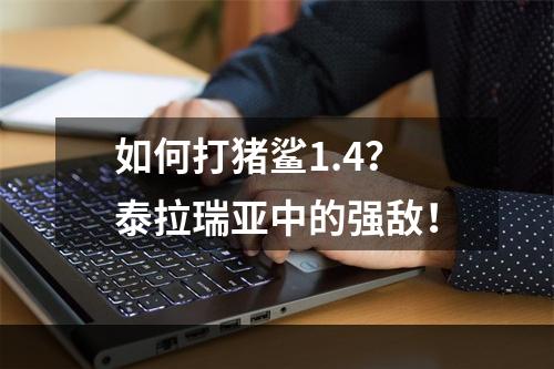 如何打猪鲨1.4？泰拉瑞亚中的强敌！