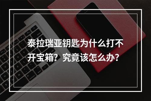 泰拉瑞亚钥匙为什么打不开宝箱？究竟该怎么办？