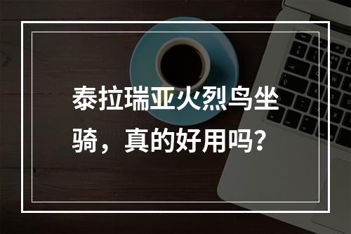 泰拉瑞亚火烈鸟坐骑，真的好用吗？