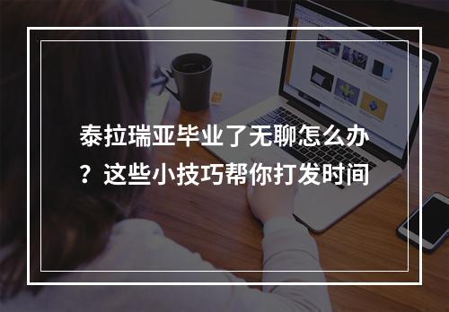 泰拉瑞亚毕业了无聊怎么办？这些小技巧帮你打发时间