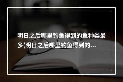 明日之后哪里钓鱼得到的鱼种类最多(明日之后哪里钓鱼得到的鱼种类最多啊)