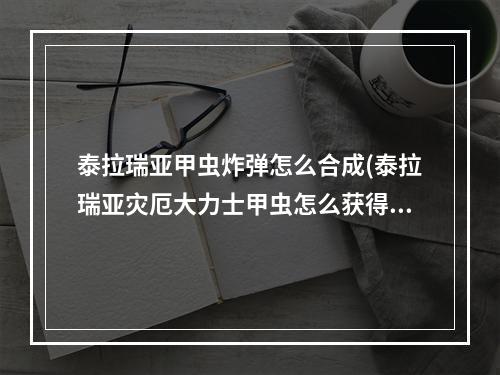 泰拉瑞亚甲虫炸弹怎么合成(泰拉瑞亚灾厄大力士甲虫怎么获得)