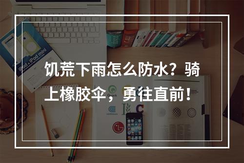 饥荒下雨怎么防水？骑上橡胶伞，勇往直前！