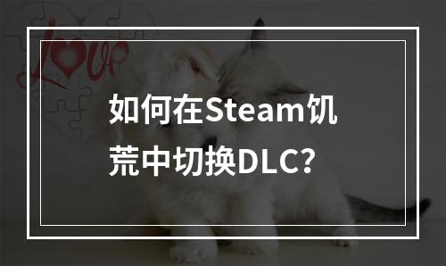 如何在Steam饥荒中切换DLC？