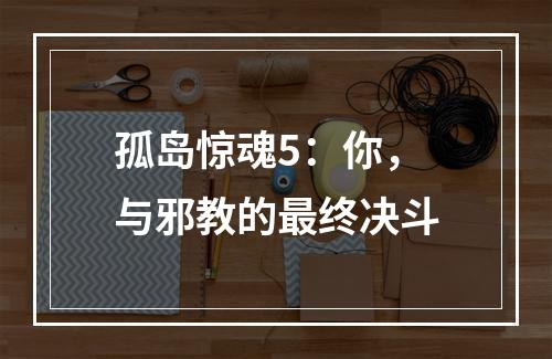 孤岛惊魂5：你，与邪教的最终决斗