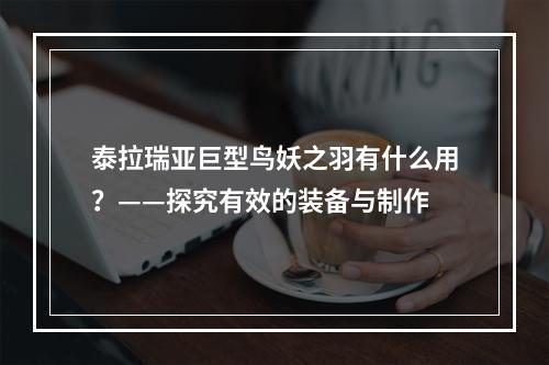 泰拉瑞亚巨型鸟妖之羽有什么用？——探究有效的装备与制作