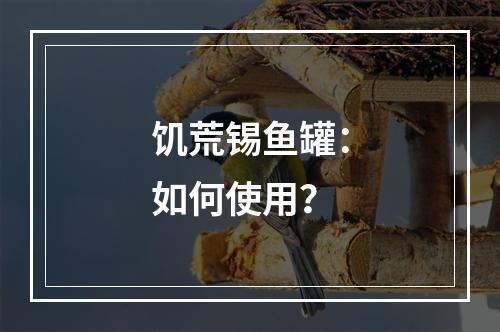 饥荒锡鱼罐：如何使用？